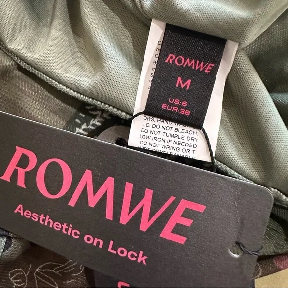 Patchwork Mesh Maxi Skirt Medium Indie 90s‎ Earthy Boho Fairy Grunge Artsy - Picture 9 of 11